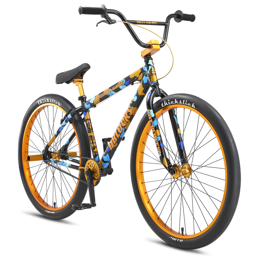 SE BIKES DBLOCKS BIG RIPPER 29 Gold Camo Instore pickup only Inky s Bicycles