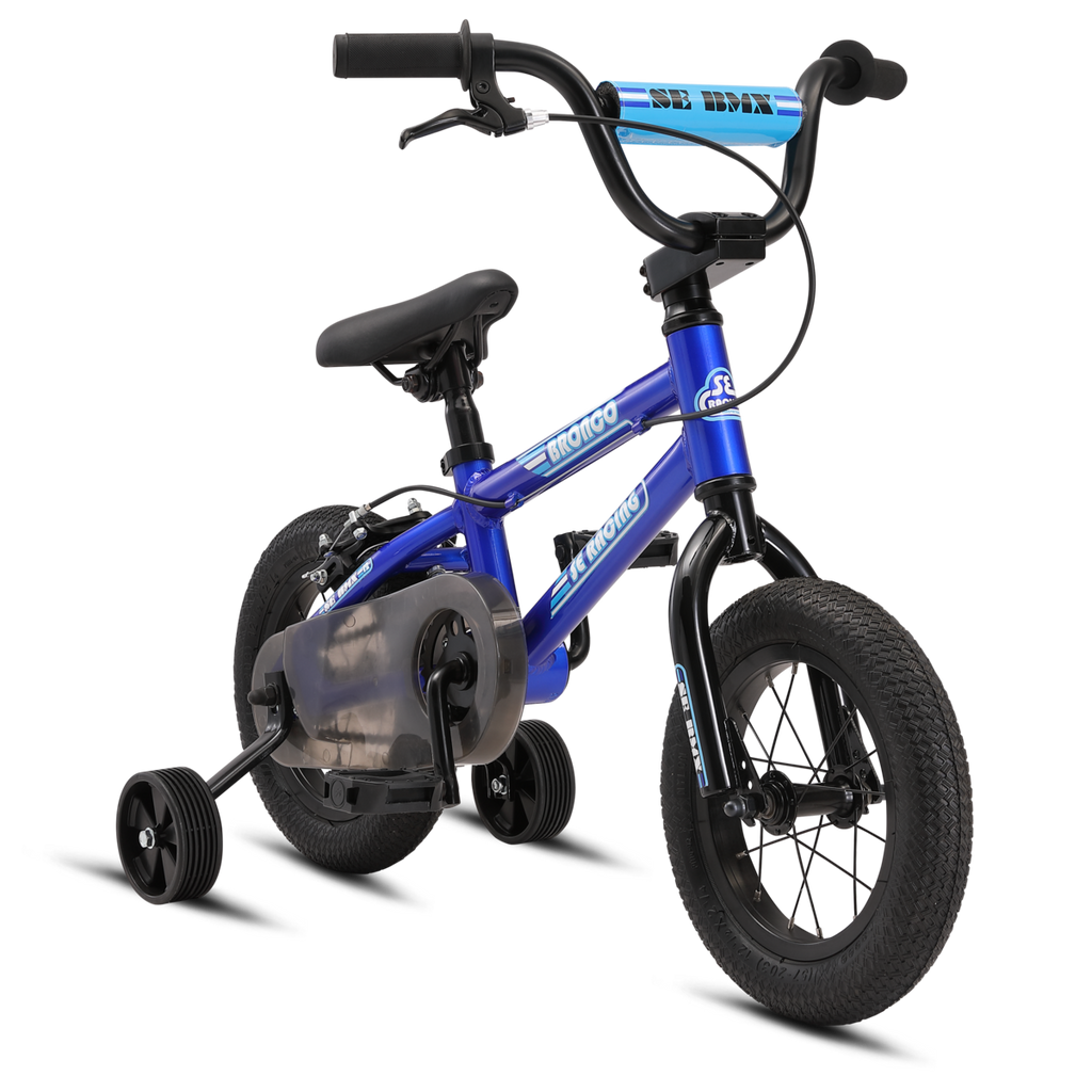 SE BIKES BRONCO BMX 12 BLUE In Store Pickup Only Inky s Bicycles