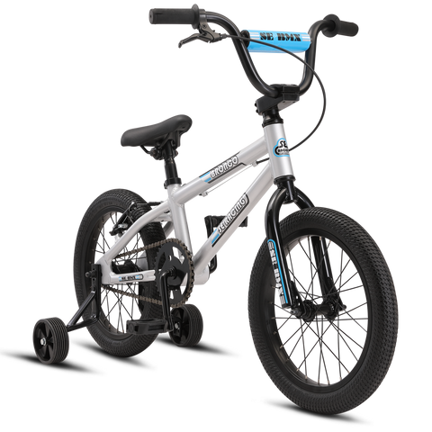 SE BIKES BRONCO BMX 16” SILVER- In Store Pickup Only