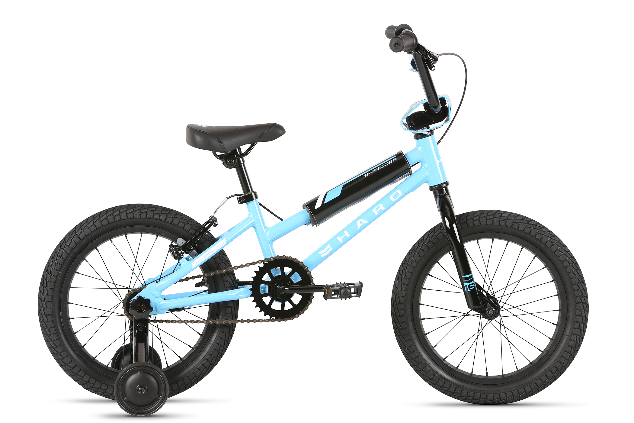 子供用自転車 青 HARO SHREDDER BMX Shredder-16-Girls-Sky-