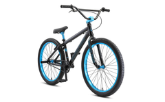 SE BIKES BLOCKS FLYER 26" Stealth Mode Black w/ Blue - In Store Pickup Only