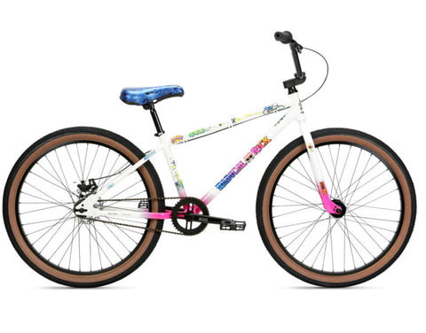 Haro Radical Rick 26" Big BMX Bike White/Pink - In Store Pickup Only